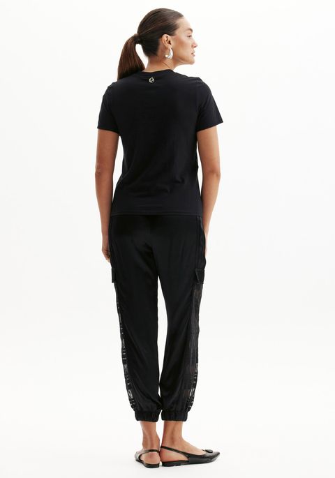 Calça Jogging Cintura Alta