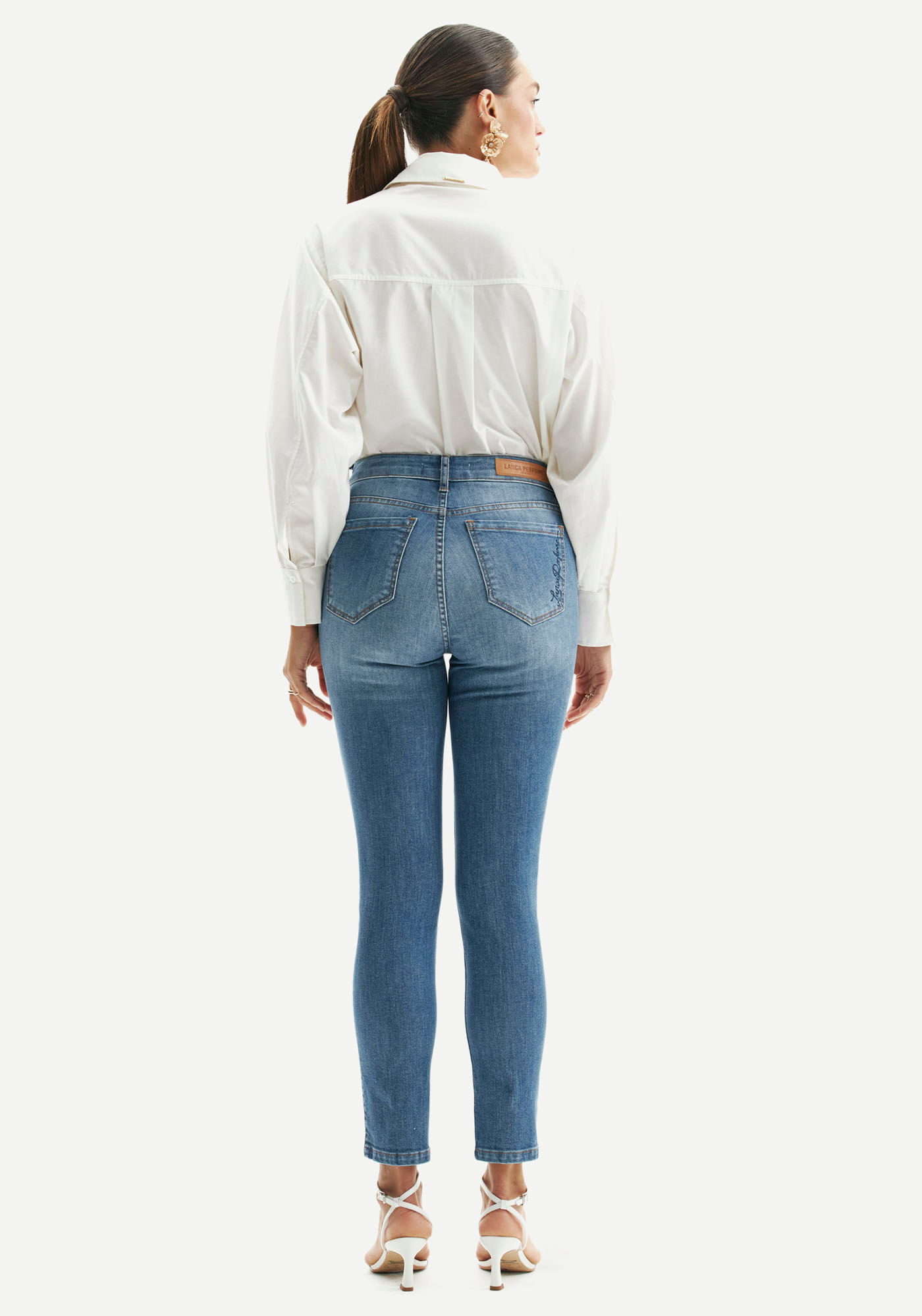 Calça Jeans Vesta Ankle - Lança Perfume