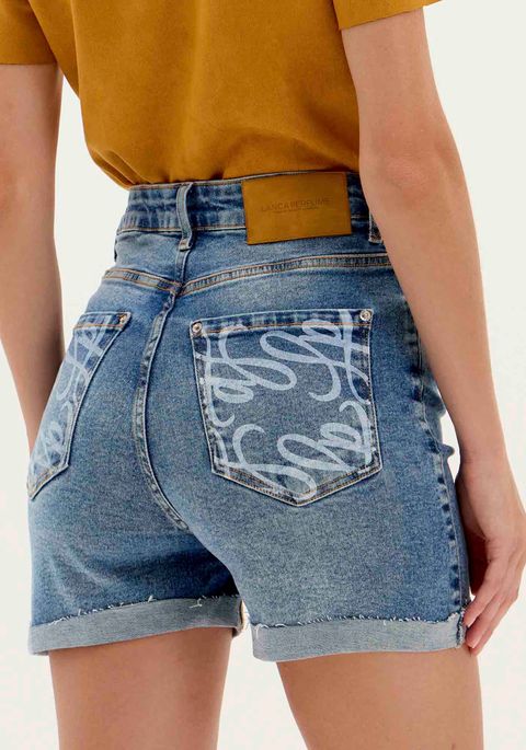 Bermuda Jeans Comfort Super High