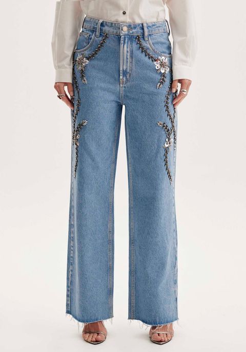Calça Jeans Full Length