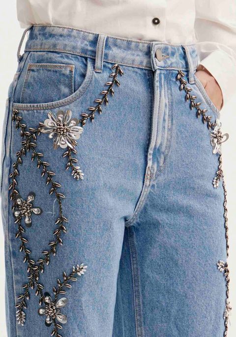 Calça Jeans Full Length
