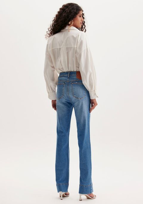 Calça Jeans Boot Cut High
