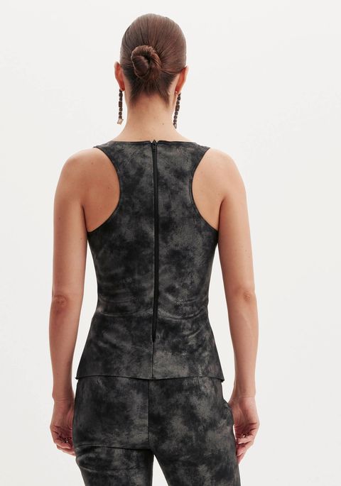 Blusa Decote V Nadador