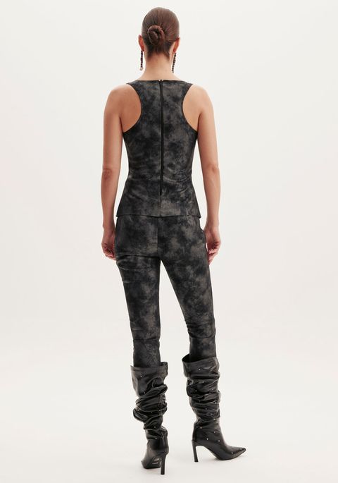 Calça Skinny Cintura Alta