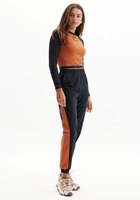 Calça Jogging Cintura Alta