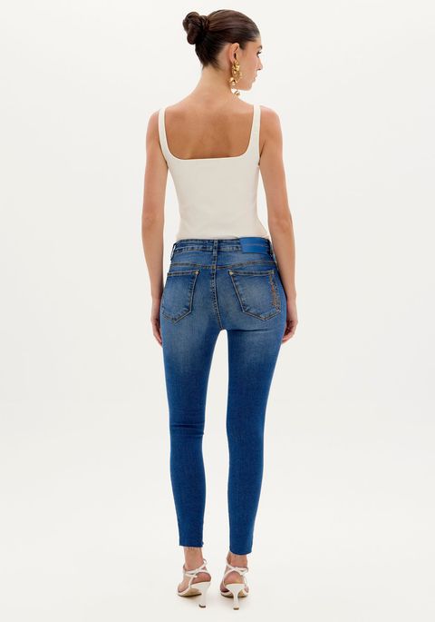 Calça Jeans Diana Ankle High
