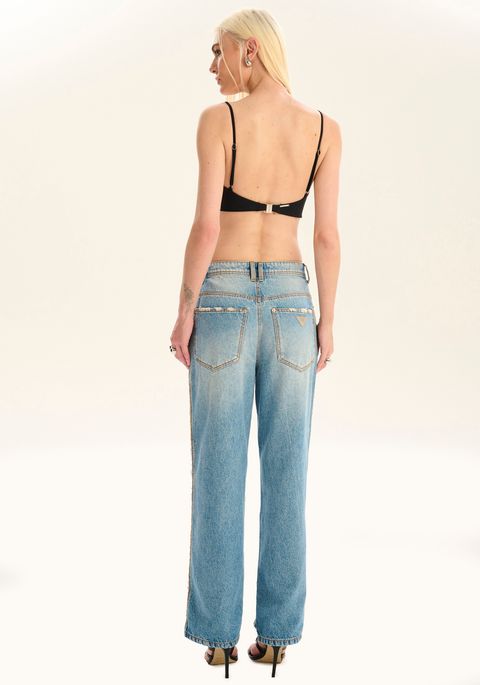 Calça Jeans Full Length Super High