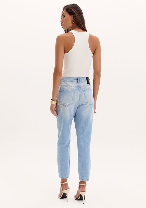 Calça Jeans Luna Mom Super High