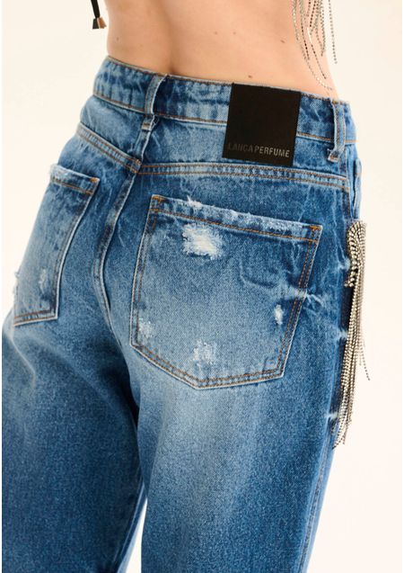 Calça Jeans Reta High