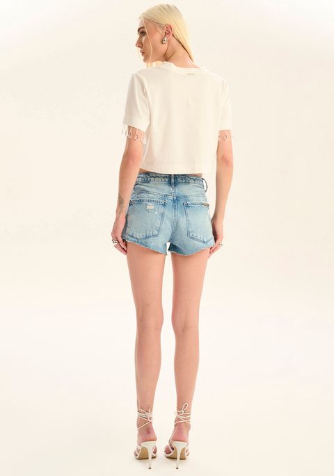 Short Jeans Comfort High