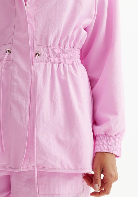 Parka Utilitária Com Capuz