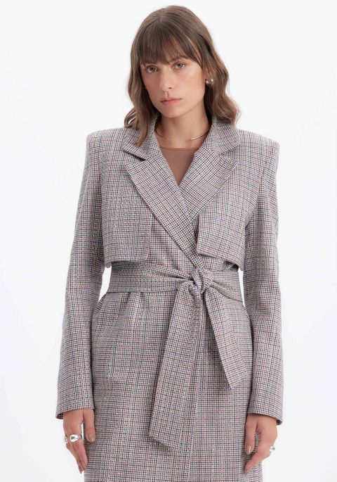 Trench Coat Super Midi Faixa