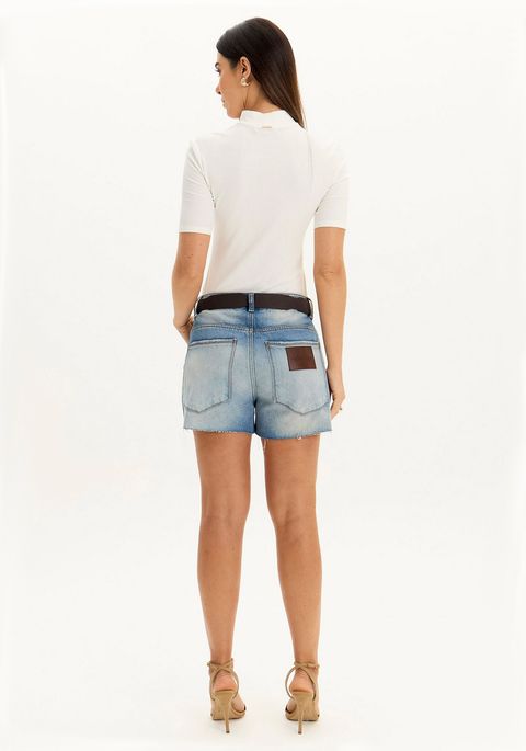 Short Jeans Comfort Loose High