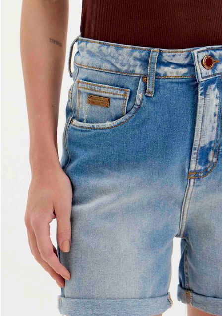 Bermuda Jeans Mom High