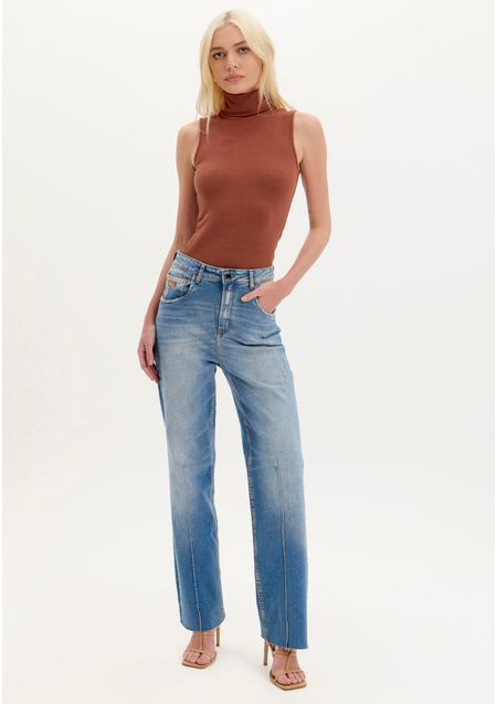 Calça Jeans Full Length