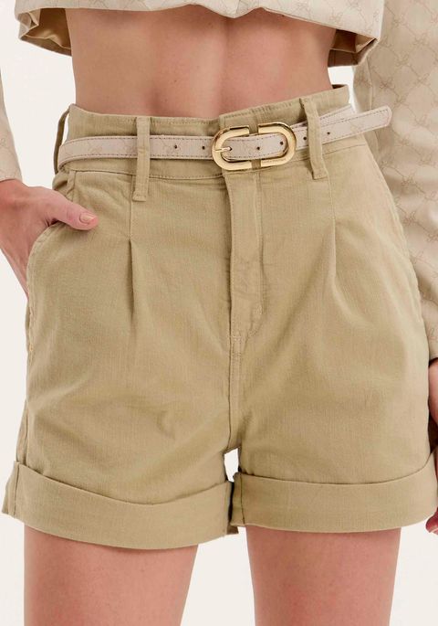 Short Sarja Alfaiataria Super High