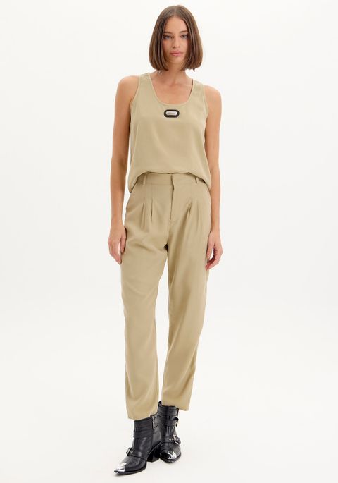 Calça Carrot Cintura Alta