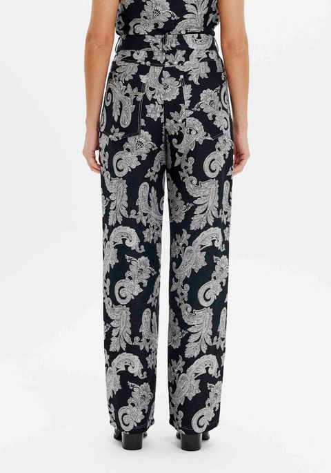 Calça Full Length Jacquard