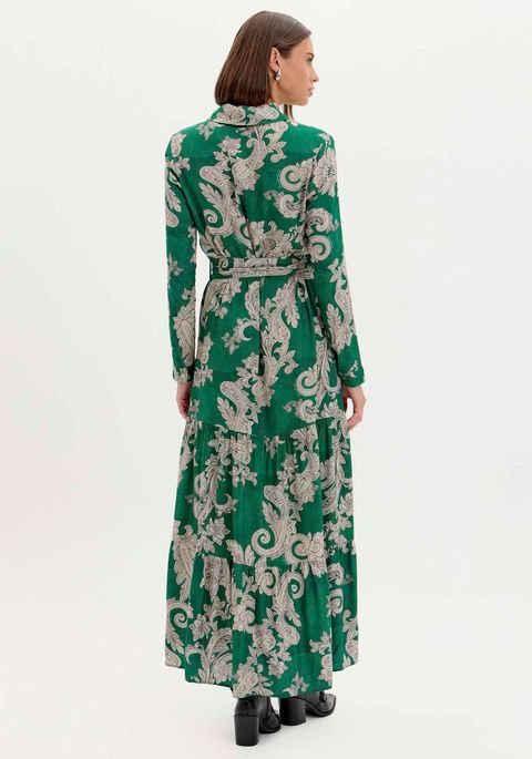 Vestido Chemise Estampado