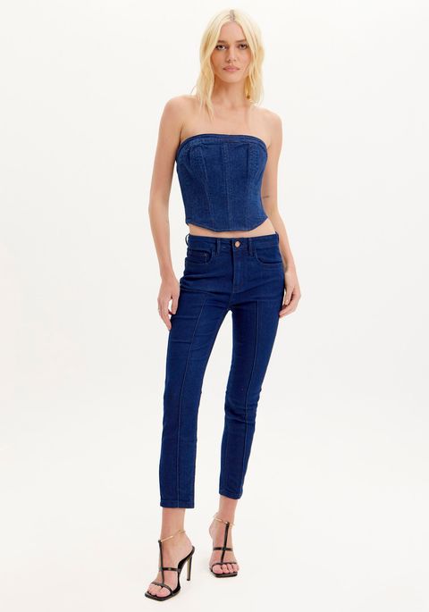 Calça Jeans Diana Ankle High