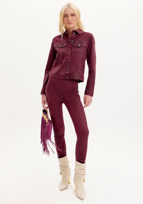 Calça Sarja Jegging Super High