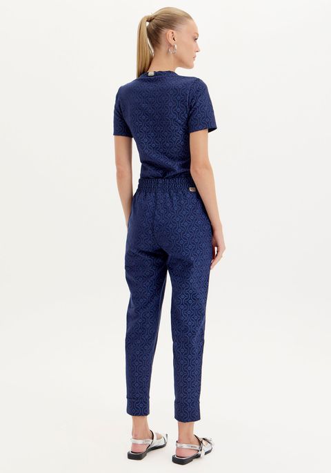 Calça Jogging Cintura Alta