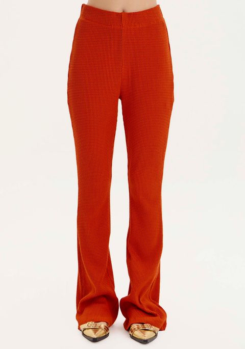 Calça Boot Cut Cintura Alta