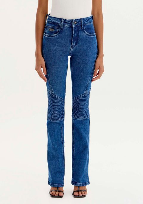 Calça Jeans Boot Cut High