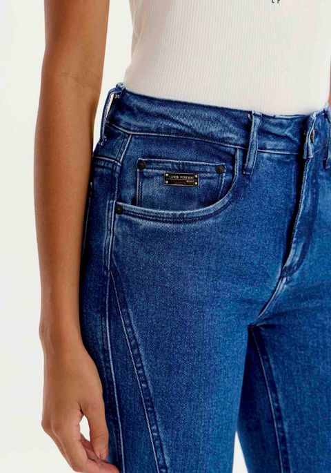 Calça Jeans Boot Cut High