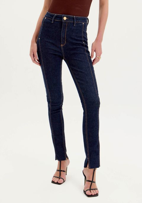 Calça Jeans Skinny Super High