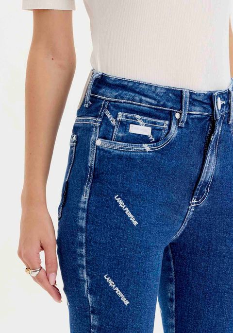 Calça Jeans Skinny Super High