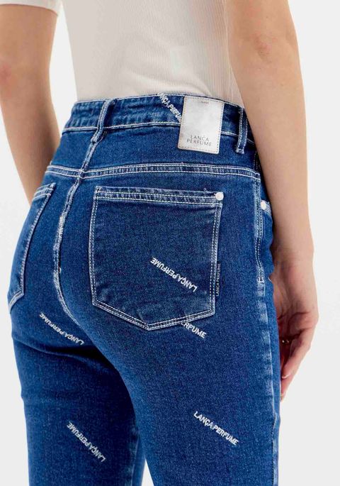 Calça Jeans Skinny Super High