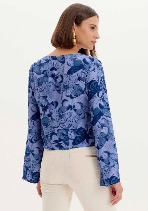 Blusa Decote V