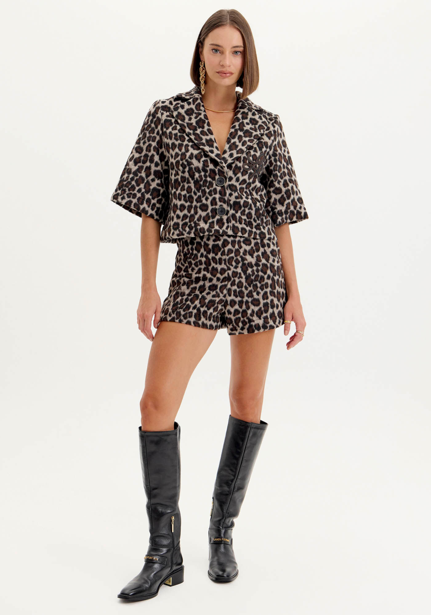 Short Hot Pants Cintura Alta