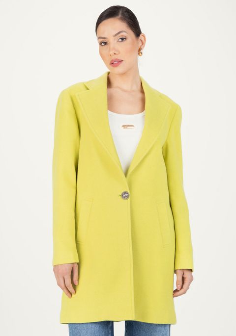 Casaco Oversized Lã Fria