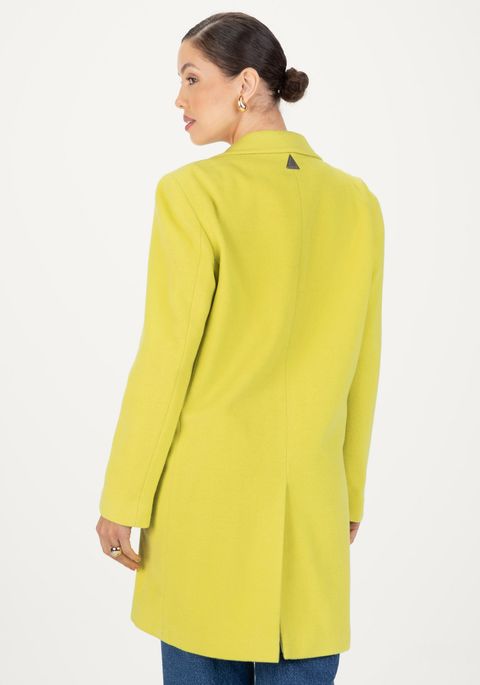 Casaco Oversized Lã Fria