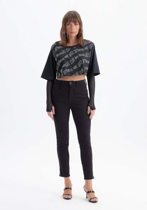 Calça Sarja Skinny Super High