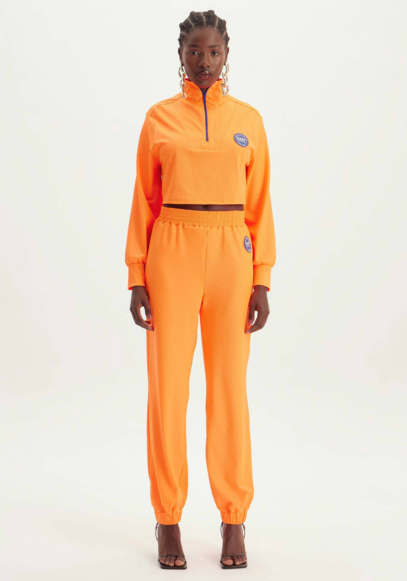 Calça Jogging Cintura Alta