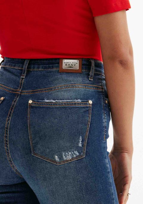 Calça Jeans Flare Cintura Alta