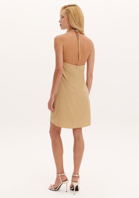 Vestido Curto Frente Única