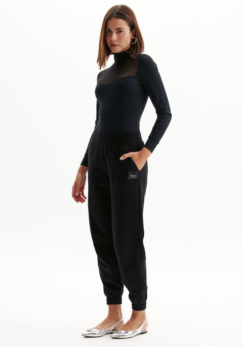Calça Jogging Cintura Alta