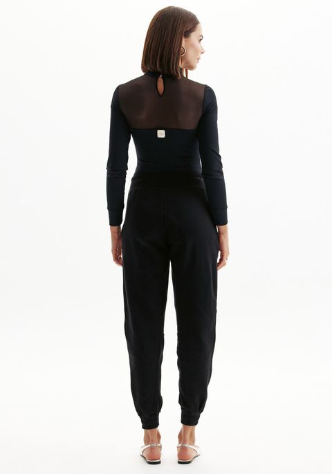Calça Jogging Cintura Alta
