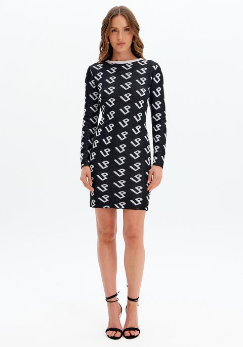 Vestido Tricot Logomania