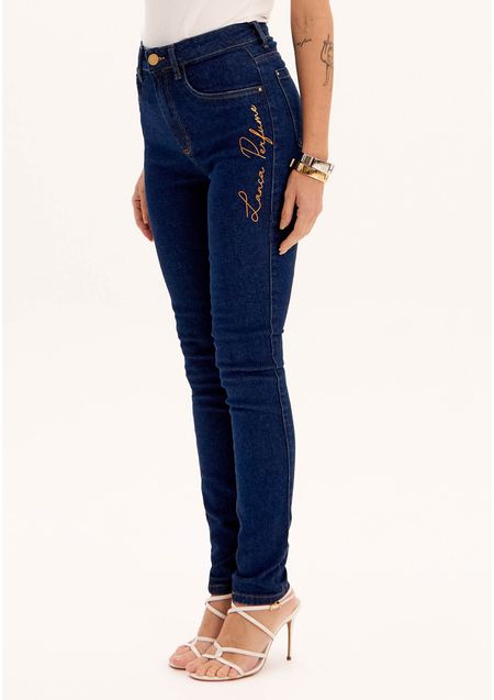 Calça Skinny Jeans Assinatura