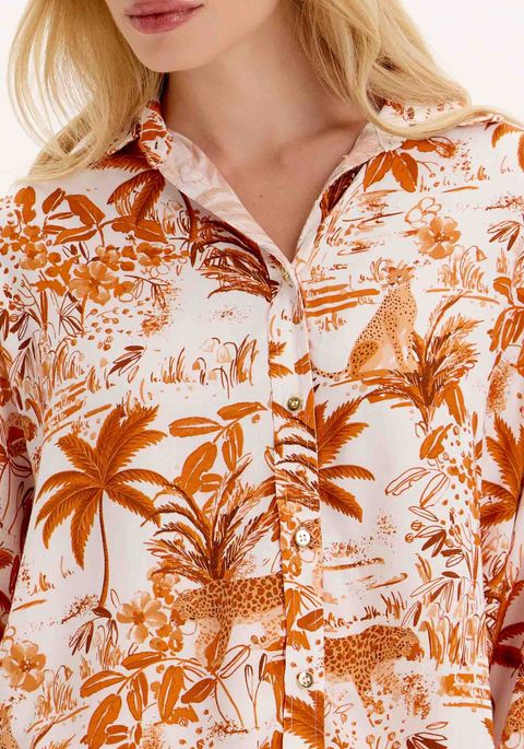Camisa Oversized Estampada