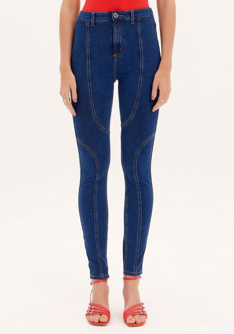 Calça Jeans Jegging Super High