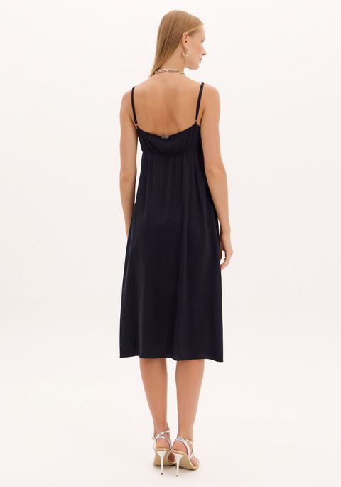 Blusa Alongada Com Torção