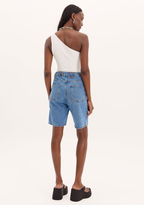 Bermuda Comfort Jeans Passante