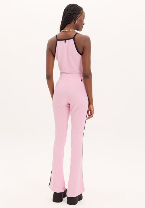 Calça Boot Cut Faixa Lateral