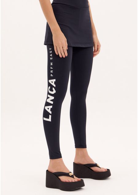 Calça Legging Com Sobreposição